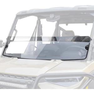 imageSAUTVS Clear Front Half Windshield for Ranger XP 1000 1725 Lightly Dustproof Durable PC Half Windscreen for Polaris Ranger XP 1000  900  Crew  Diesel 20172025 Accessories Replace 2883301