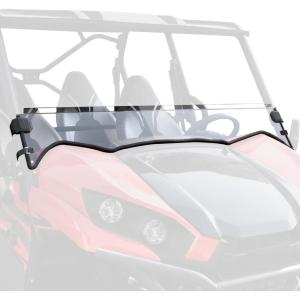 imageSAUTVS Clear Half Windshield for Kawasaki Teryx Teryx4 Lightly Dustproof Durable Front Half Windscreen for Kawasaki Teryx 800  Teryx4 800 20162025 Accessories