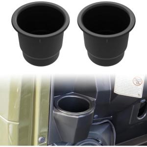 imageSAUTVS Cup Holder Drink Holder for Polaris Ranger 570 900 1000 Ranger XP 1000 CrewGeneral 1000 XP 1000 Accessories2PCS Replace 5436836