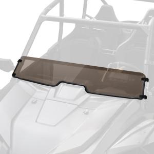 imageSAUTVS Dark Tinted Front Half Windshield for Honda Talon 1000 Lightly Durable Poly Half Windscreen for Honda Talon 1000R 1000X 1000X4 20192024 Accessories