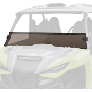 imageSAUTVS Dark Tinted Front Half Windshield for Yamaha RMAX 1000 Lightly Durable Poly Half Windscreen for Yamaha Wolverine RMAX2 RMAX 2 1000 RMAX4 RMAX 4 1000 2021 2022 2023 2024 2025 Accessories
