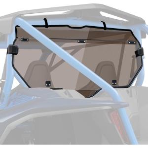 imageSAUTVS Dark Tinted Rear Windshield for Honda Talon 1000R 1000X 20192025 Accessories Combined Polycarbonate Back Window with Noise Strip Impact Resistant