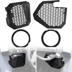 imageSAUTVS Dash 65quot Speaker Adapter Brackets and Mesh Grille Covers for Polaris RZR PRO XPPRO RS4 2025 Accessories1 Pair