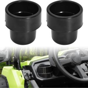 imageSAUTVS Dash Cup Holder Drink Bottle Holder Insert Compatible with Honda Pioneer 520 20212025 Pioneer 500 20152023 Accessories 2pcs Driver Side and Passenger Side