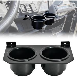 imageSAUTVS Dash Cup Holder Drink Bottle Holder with Mounting Bracket Compatible with Honda Pioneer 10003 10005 10006 20162025 Accessories Large Capacity