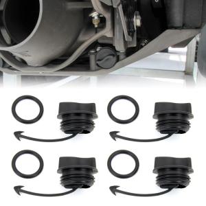 imageSAUTVS Drain Plug Assembly for Sea Doo Spark 20142021 Black Drain Plug ampamp ORing for SeaDoo GTI GTS GTX GTR RXP RXT X Wake 20112014 Accessories Replaces 2920020242920013522920013204PCS