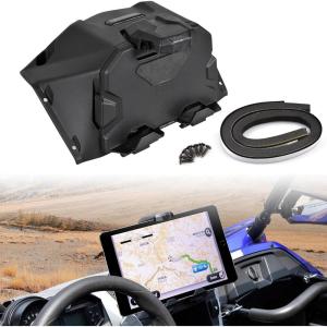 imageSAUTVS Electronic Device Mounts with Storage Box Organizer Tray for Yamaha YXZ 1000 Electronic Device Phone Tablet GPS Holder for Yamaha YXZ 1000R  SESSSS SE 20162025 Accessories
