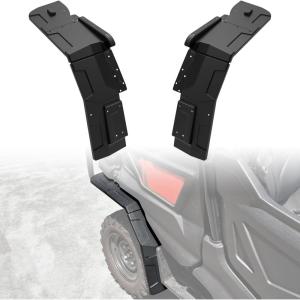 imageSAUTVS Extended Rear Fender Flares Compatible with Honda Pioneer 10005 20162025 Wider Rear Left ampamp Right Mud Flaps Mud Guards Extensions Accessories 8PCS