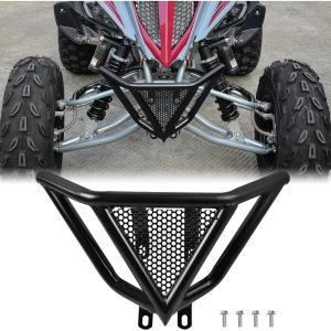 imageSAUTVS Front Bumper Guards for Yamaha Raptor 700 700R Front Profile Bumper Guard Protector for Yamaha Raptor YFM 700  700R 20062023 AccessoriesUpgraded Style