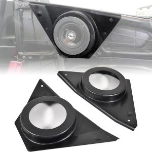 imageSAUTVS Front Door 65quot Speaker Pods for RZR XP 1000 S 900 ACE 570 900 20142023 Waterproof Dustproof Front Door 65 inch Speaker Pods Panels Accessories One Pair