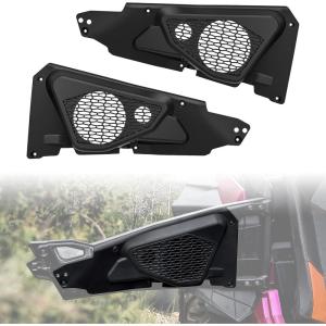 imageSAUTVS Front Door 65quot Speakers Pods for Polaris RZR XP 1000RZR 900 Accessories 20142023 65 inch Front Speaker Pods Panels One Pair
