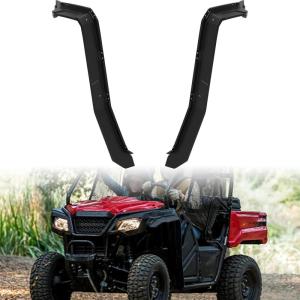 imageSAUTVS Front Fender Flares Compatible with Honda Pioneer 520 20212025  Pioneer 500 20152023 Accessories Front Mud Guards Mud Flaps Easy Installation Full Protection
