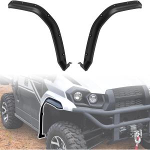 imageSAUTVS Front Fender Flares Compatible with Kawasaki Mule Pro MX 20192026 Combined Front Mud Flaps Mud Guard Extension Accessories