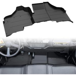 imageSAUTVS Front Floor Mats for Pioneer 1000 1625 TPE Front Row Floor Liners All Weather Protection Slush Mat for Honda Pioneer 1000 3P 5P 6P 20162025 Accessories Replace 0SP63HL4101 0SP63HL4102