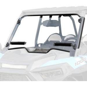 imageSAUTVS Front Full Windshield for Polaris RZR XP 10004 1000XP Turbo 20192023 Accessories Clear Hard Coating Polycarbonate Front Window Windshield
