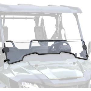 imageSAUTVS Front Half Windshield for Honda Pioneer 7002  7004 20142025 Clear Durable Front Half Windscreen for Honda Pioneer 700 2P 4P 20142025 Accessories Stronger Than Glass