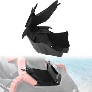 imageSAUTVS Front Storage Cargo Bin for Spark Front Upper Storage Cargo Bin with Cover Lid Deflector Kit for SeaDoo Spark 20142023 SeaDoo Spark TRIXX 20172023 Replace 295100864 295100504