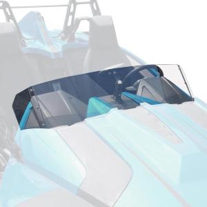 imageSAUTVS Front Windshield for Polaris Slingshot Scratch Resistant Hardcoated Polycarbonate Wind Deflector Front Panel for Polaris Slingshot S R SL SLR LE GT 20152025 Accessories Replace 2882154