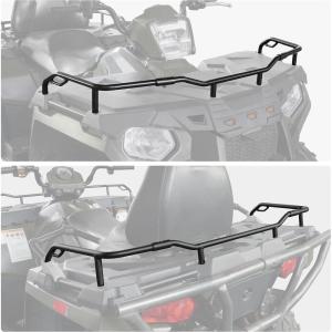 imageSAUTVS Front ampamp Rear Rack Extender for Polaris Sportsman 570 450 1420 Off Road Front Rear Steel Rack Extender for Polaris Sportsman 450 570 20142020 Accessories Replace OEM 2879716 2879717