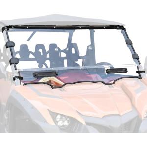 imageSAUTVS Full Windshield for Yamaha Viking VI Clear Dustproof Durable Hard Coat Poly Vented Front Windshield for Yamaha Viking 20142025 Accessories