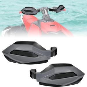 imageSAUTVS Handguards Protector Wind Deflector for SeaDoo Spark Trixx 2025 Models Accessories Plastic Hand Guards Handlebar Large Air Deflectors