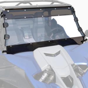 imageSAUTVS Heavy Duty Combined Full Windshield for Yamaha YXZ1000R Dustproof Durable Hard Coat Front Full Windscreen for Yamaha YXZ 1000RSESSSS SESS XTR 20192025 Accessories