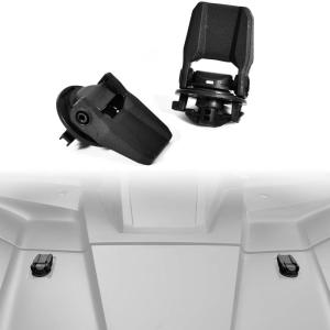 imageSAUTVS Hood Storage Flip Latch Lever Locks Compatible with Honda Talon 1000R 1000X 1000X4 Pioneer 1000 10005 10006 Accessories 2PCS Replace 61301HL4A01