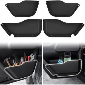 imageSAUTVS Interior Door Pockets for Polaris Xpedition XP 5ADV 5 NorthStar 2024 2025 Accessories Front and Rear Interior Door Pockets Storage4PCS