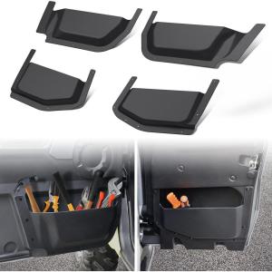 imageSAUTVS Interior Seat Door Pockets for Yamaha RMAX 4 1000 Interior Front and Rear Door Pockets Storage for Yamaha Wolverine RMAX4 1000 COMPACT 2021 2022 2023 2024 2025 Accessories 4PCS