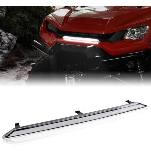 imageSAUTVS LED Front Grill Light for Honda Pioneer 1000 20222025 Accent Light Bar Auxiliary Hood Lamp Grille Mesh Bar Accessories 1PC