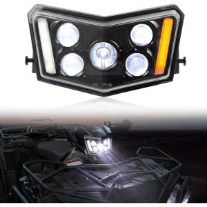 imageSAUTVS LED HeadLight Assembly for Polaris Sportsman 1725 LED Head light Front Lamp with High Beam DRL Turn Signal Light for Polaris Sportsman XP 1000 SP 850 570 450 20172025 Accessories 1PCS