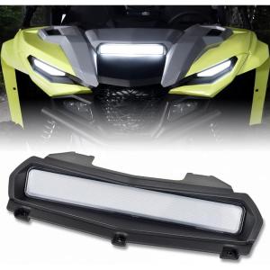 imageSAUTVS LED Hood Scoop Light for Yamaha RMAX 1000 Front Auxiliary Light DRL with Start Up Animation Light for Yamaha Wolverine RMAX 2 RMAX2 1000 RMAX 4 RMAX4 1000 20212025 Accessories 1PC