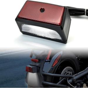 imageSAUTVS LED License Plate Light for CanAm Spyder LED License Plate Light Kit for Can Am Spyder F3 All Models Accessories 1PCS Replace 710003348