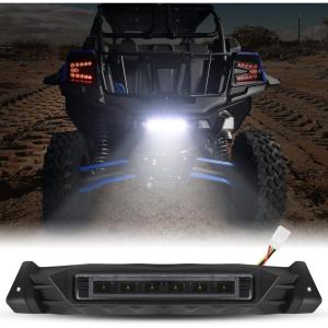 imageSAUTVS LED Rear Center Accent Tail Light Kit for Kawasaki Teryx LED Auxiliary Light Rear Lamp Brake Stop Taillight Assembly for Kawasaki Teryx KRX 1000 20202025 Accessories