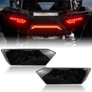 imageSAUTVS LED Tail lights for RZR 900 XP 1000 1419 Rear Brake Stop Lights Taillights Tail Lamps for Polaris RZR 900 1000 S XP Turbo 20142019RZR Trail 202023 Accessories2PCS24123412412342