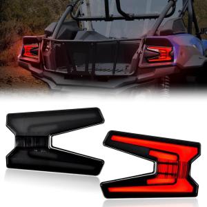 imageSAUTVS LED Taillights for Teryx KRX 1000 Smoked Black Tail Lights Rear Lamps for Kawasaki Teryx KRX KRX4 1000 20202025 Accessories 2PCS Replace 230240005