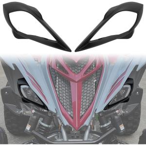 imageSAUTVS Left ampamp Right Headlight Covers for Raptor 700 Head Lamps Light Cover Trim Bezel for Yamaha YFZ 450 YFZ450R YFZ450X Wolverine 450 350 250 350 20062022 Accessories 2PCS
