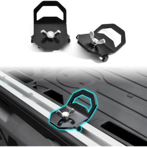 imageSAUTVS Lock ampamp Ride DRings Heavy Duty Steel Tie Down Anchor Points for Polaris XpeditionRanger XD 1500 2024 2025 Accessories 2PCS Replace 28908942889620