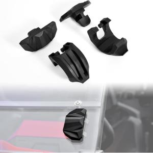 imageSAUTVS Lock ampamp Ride Windshield Clamp Kit for Polaris RZR PRO XPPRO RS 20202025 HeavyDuty Reinforced Polyamide Materials2PCS