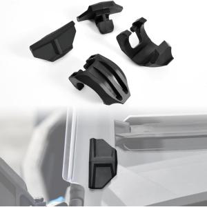 imageSAUTVS Lock ampamp Ride Windshield Clamp Kit for Polaris RZR XP 1000XP4 1000XP TurboRZR Trail 20192023 HeavyDuty Reinforced Polyamide Materials2PCS Replace OEM 2207386