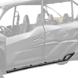 imageSAUTVS Nerf Bars Rock Sliders for Kawasaki Teryx KRX4 1000 Combined Side Bumper Protector Guard Side Steps Tree Kickers for Kawasaki Teryx KRX 4 1000 20232025 Accessories4 Seat