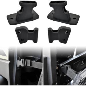 imageSAUTVS Plastic Door Net Female Buckle for Ranger XP 1000 900 Crew Front ampamp Rear Door Side Safety Net Fastener Base for Polaris Ranger Crew XP 1000 900 20162020 Accessories 4PCS Replace 5452506