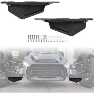 imageSAUTVS Plastic Front Splash Guard Protectors for CanAm Ryker Durable Material Front AArm Guards Kit for Can Am Ryker 600 900 Sport ampamp Ryker Rally All Models Accessories 2PCS Replace 219400817