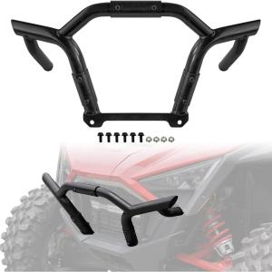 imageSAUTVS RZR PRO XP Front Bumper 20202025 Black Front Brush Guard Low Profile Bumper for Polaris RZR PRO XPXP 4 20202025 Accessories Replace OEM 2883746