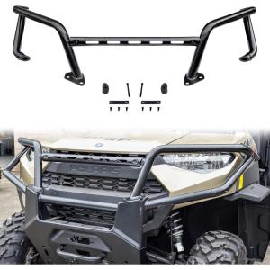 imageSAUTVS Ranger XP 1000 Front Bumper 1825 Front Brush Guard Bumper Protector for Polaris Ranger 1000  XPCrew 20182025 Accessories Replace 2882531