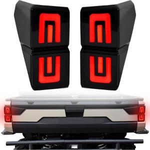 imageSAUTVS Ranger XP 1000 Taillights 1824 Smoked Black LED Tail Lights Rear Brake Stop Lights for Polaris Ranger XP 1000 Crew XP 1000 Ranger 1000 Ranger 1000 XP 20182024 Accessories 2PCS 2413766