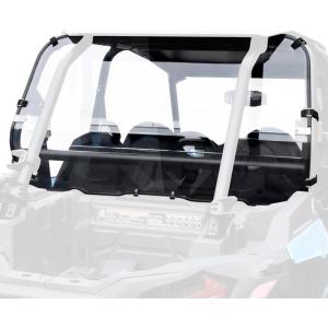 imageSAUTVS Rear Full Windshield for Polaris RZR XP 4 1000 1923 Clear Rear Full Windshield Hard Coat Polycarbonate 250x Stronger Than Glass for Polaris RZR XP 4 1000 Turbo 20192023 Accessories4 doors