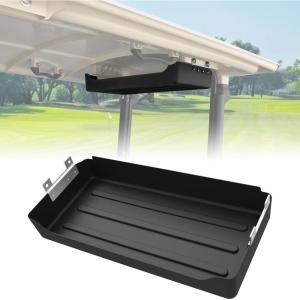 imageSAUTVS Rear Overhead Storage Tray for Yamaha Drive2 G29 Golf Cart Accessories Roof Rear Storage Box Ceiling Organizer Tray Compatible with Yamaha Drive2 G29 Standard Factory Golf Cart