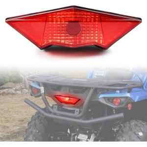 imageSAUTVS Red Tail Light Housing for CanAm Outlander 0823 Rear Brake Stop Lamp Taillight Lense Cover for Can Am Outlander Max 400 500 650 800 20082023 Accessories 1PCS Replace 710001203