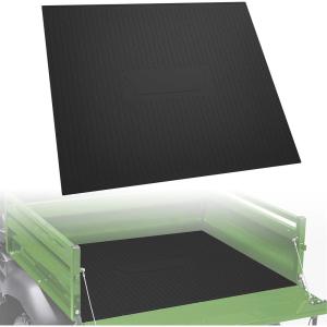 imageSAUTVS Rubber Cargo Bed Mat for Mule SX 610 TPE Rear Cargo Mat All Weather Protector Slush Liner for Kawasaki Mule SX 20172025  Mule 610 600 20052016 Accessories Replace KAF550030